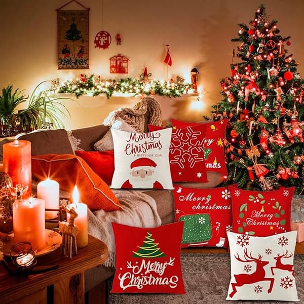 4st Merry Christmas kuddfodral prydnadskudd