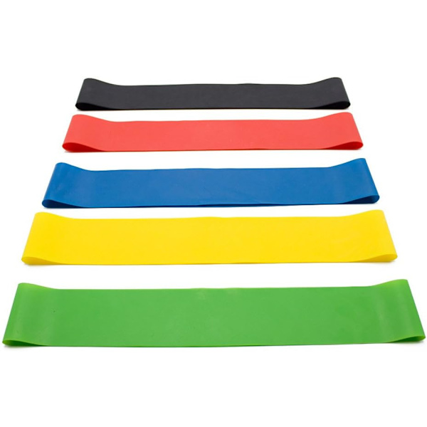 TX 5-pack yogabälte, elastiskt fitness , motståndsband,