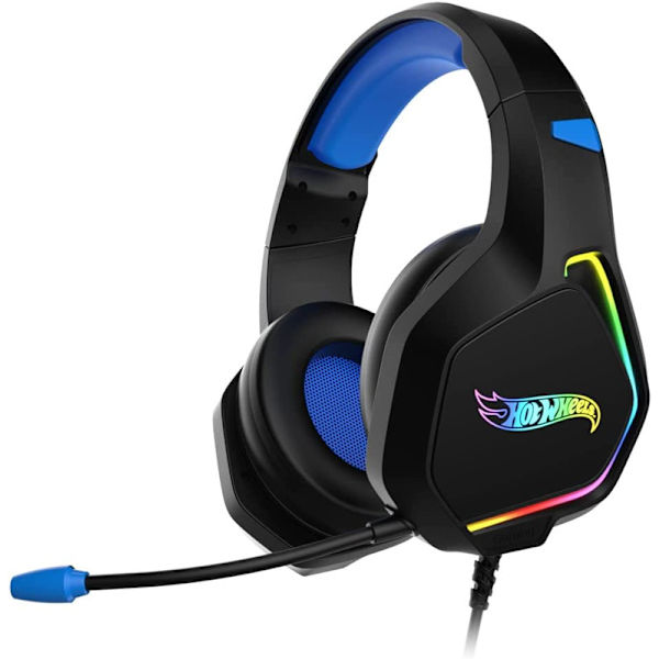 Gaming Headset Headset flexibel mikrofon, 7.1-ljud, RGB LED-