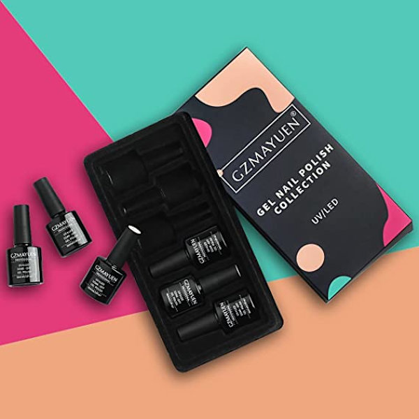 10ML Farbgel Gelnägel UV Nagellack Set Rot Rosa Glitzer Colour