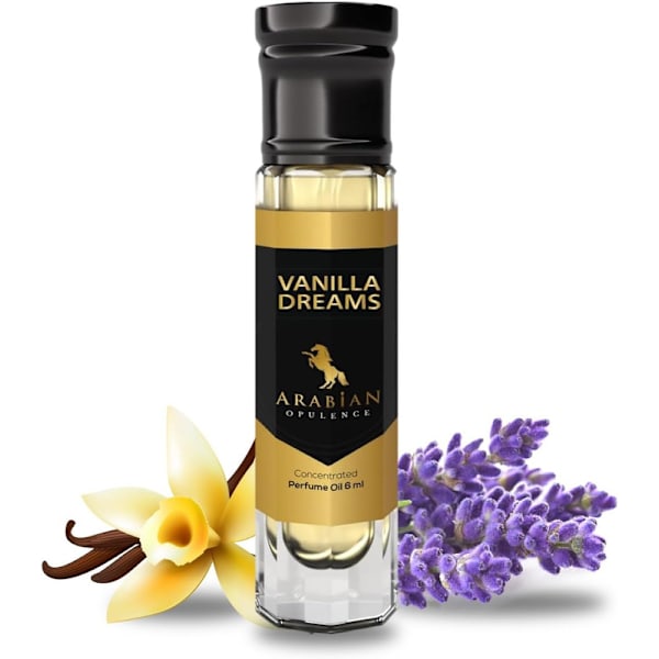 VANILLA DREAMS parfymolja, 5 ml rull-on flaska.