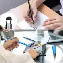 10pc 2in1 Stylus Pen Universal Capacitive Stylus Ballpoint Pen Tablet Screen Touch Pen for iphone