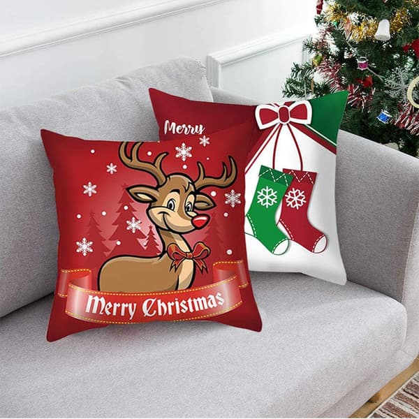 4st Merry Christmas kuddfodral prydnadskudd   45 x 45