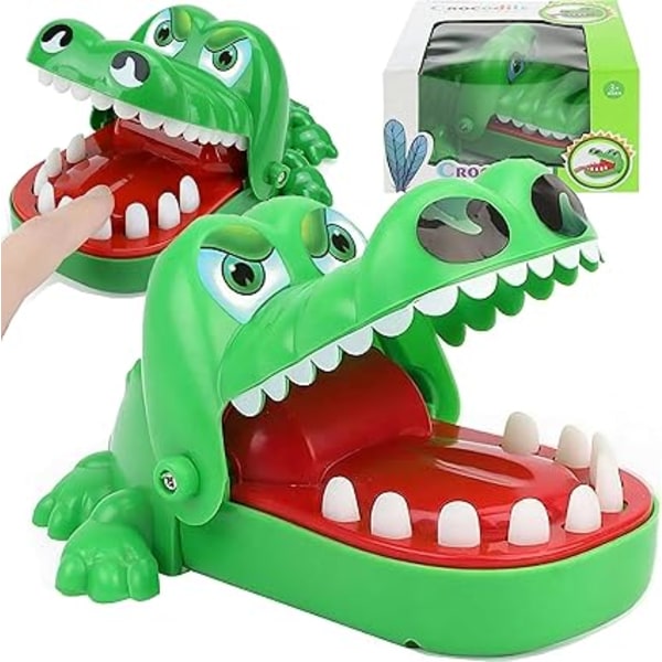 Krokodil tänder spel familjespel kroko doc partyspel leksak barnspel action testa