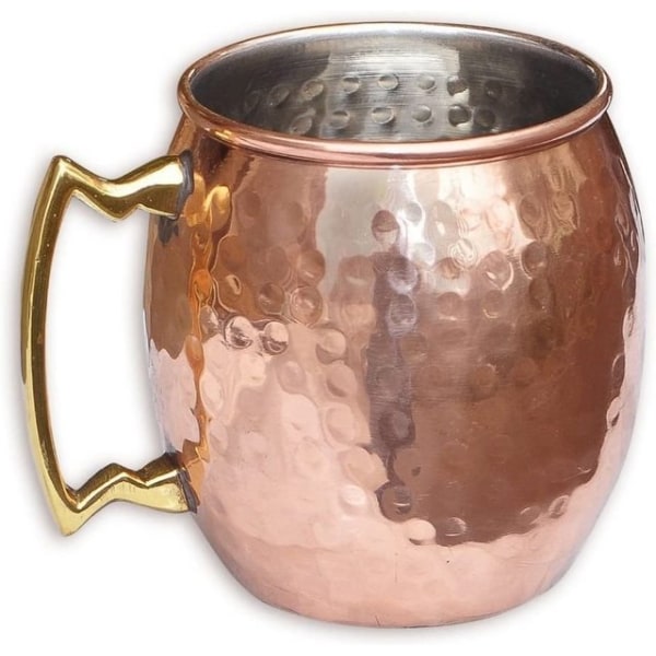 Pure Copper Moscow Mule Cup, ingen beläggning, bar eller hem, bra barpresent