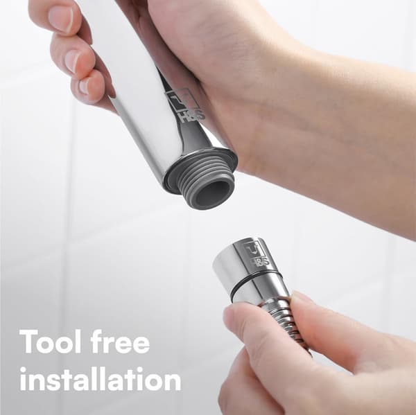 Universal High Water Pressure Shower Head - Handheld 5 Mode Set