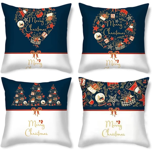 4st Merry Christmas kuddfodral prydnadskudd   45 x 45