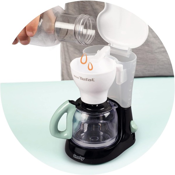 Tefal Coffee Express - Smoby Tefal kaffebryggare med avtagbar vattentät kaffekanna,