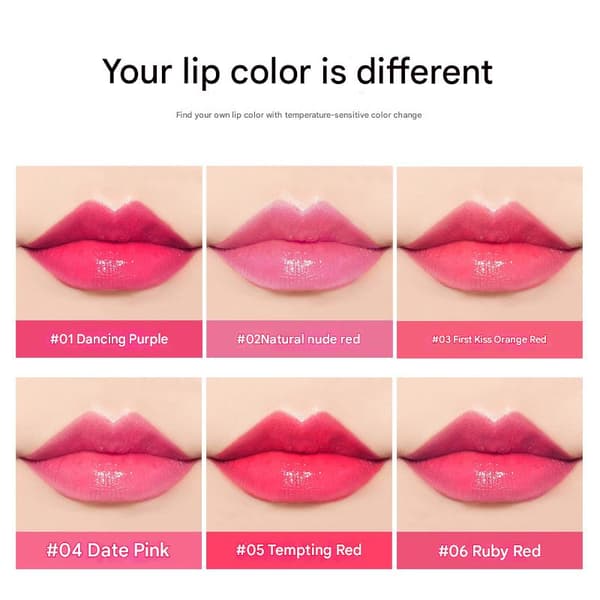 Mood Changing Lip Balm Natural Aloe Vera Long Lasting Moisturizing