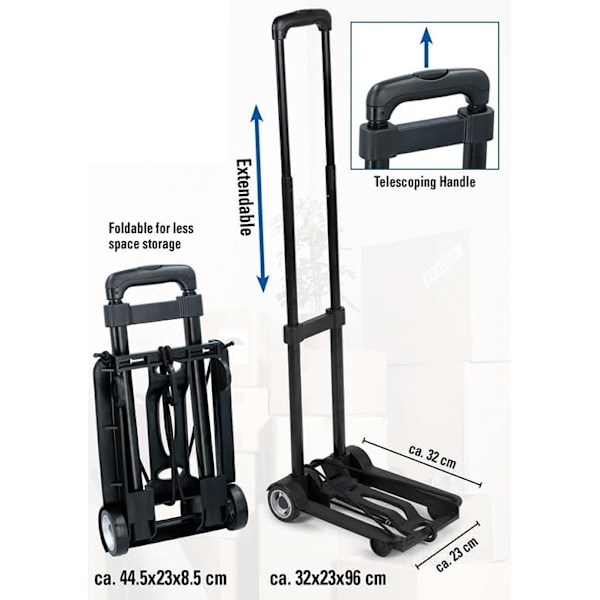 Bagcart foldable, max. 40 kg