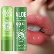 3Pc Mixed Lipgloss Aloe Vera Color-Changing Lipstick Long-Lasting Moisturizing Temperature