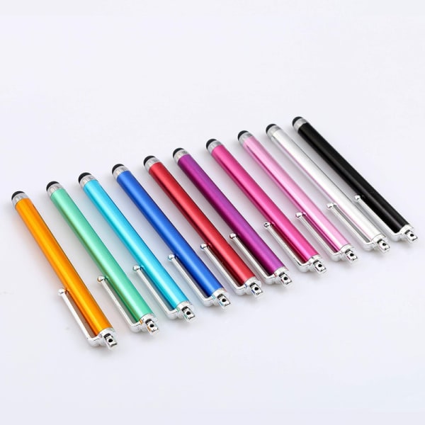 Stylus Pen Set of 20 Pack, Universal Capacitive Touch Screen Compatible with iPad, 10 Colors