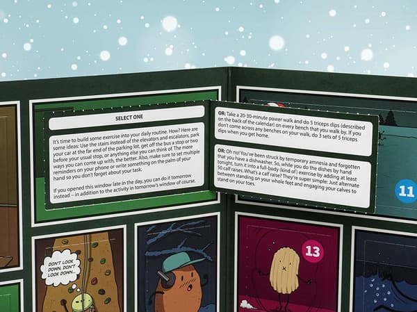 Adventskalender för soffpotatis