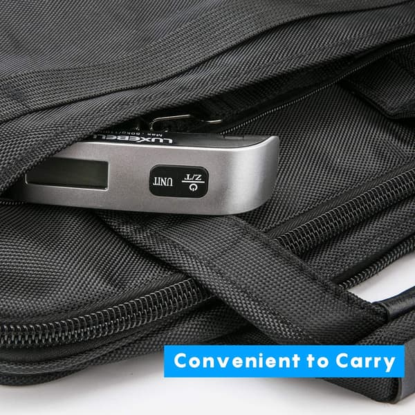 Bärbar digital LCD handhållen bagagevåg Gadgetvägning