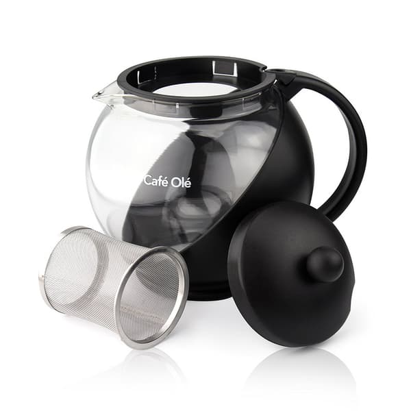 Kaffekanna, svart, 1,2 L