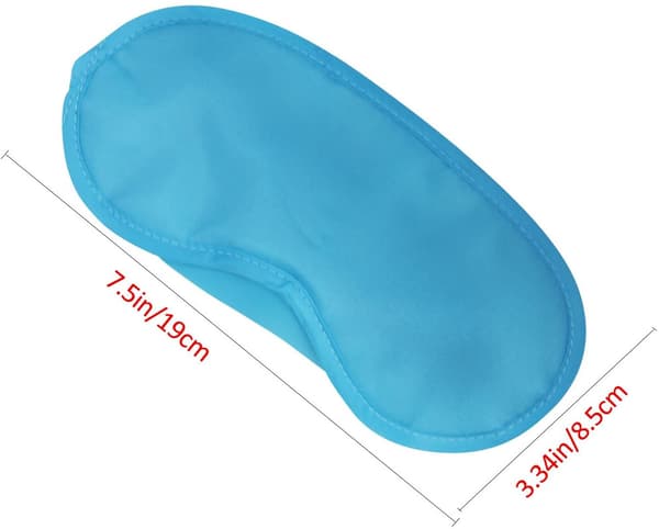 Paket med 15 Multi Color Eye Shadow Travel Sleeping EyeMask