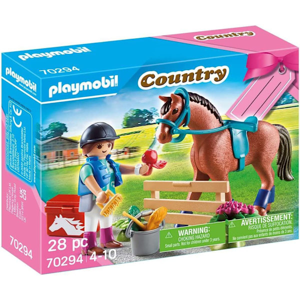 PLAYMOBIL 70294 Presentset ridgård, från 4 år