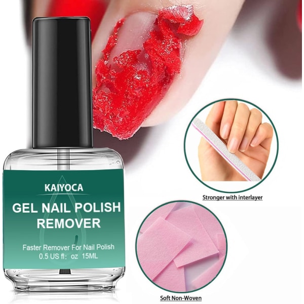 Nail Polish Remover, Gel Nail Polish Remover Kit