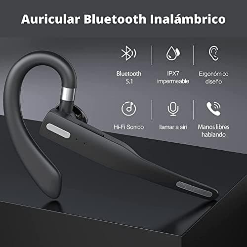 Bluetooth Headset Mobiltelefon Trådlös In-Ear
