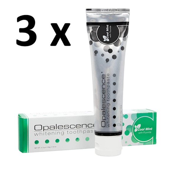 Opalescence Whitening Toothpaste Flouride Cool Mint 133 g 3 ärtor