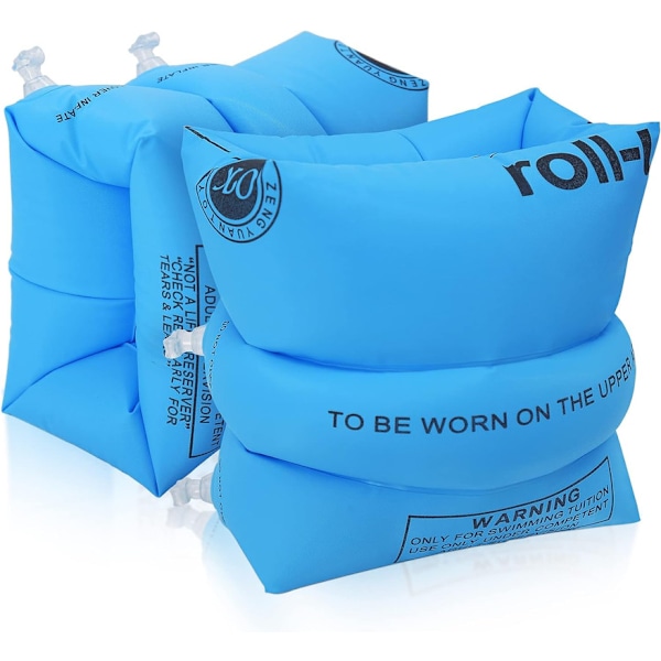 Armbands, Swimming float for kids, inflatable armbands pool floats rolled up sleeves for kids