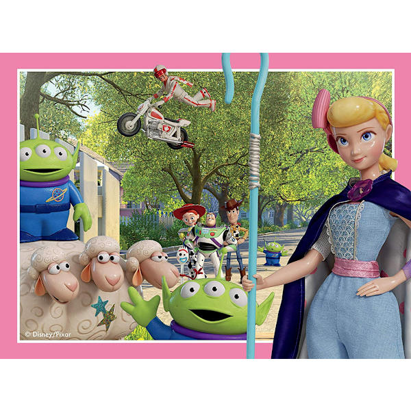 Disney Pixar Toy Story 4, 4 i en låda (12, 16, 20, 24 bitar)