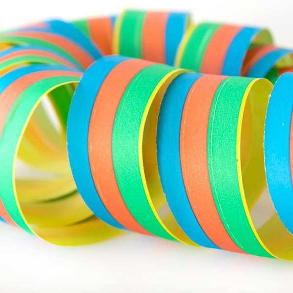 Streamers Set, Multicolour, 18 m x 4 Pieces