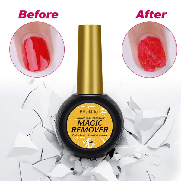Magic Drink-Off Gel Nagellack Remover 15 ml (2-pack)