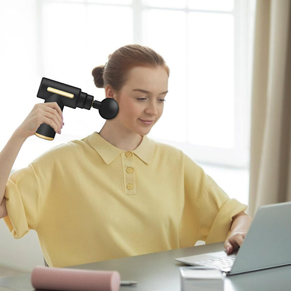 6 Speed Massage Gun 4 Massage Heads Massage Gun Muscle Massager Gun