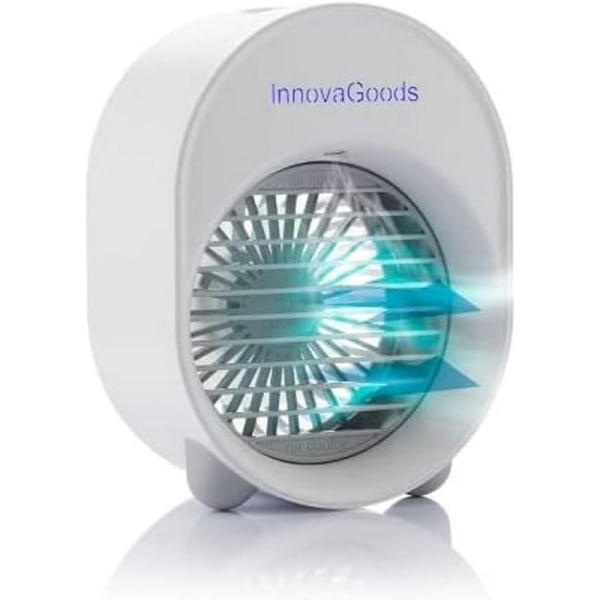 Mini Ultraljudsluftkylare-luftfuktare med LED Koolizer InnovaGoods