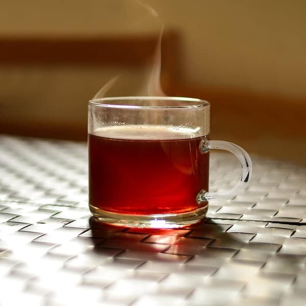 Glass Teapot with Built-in Tea Strainer (1L + 4 (125ml))