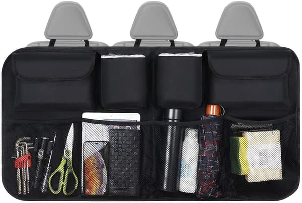 Car Boot Organizer Vattentät sparkmattor Bil Organizer Ryggskydd,