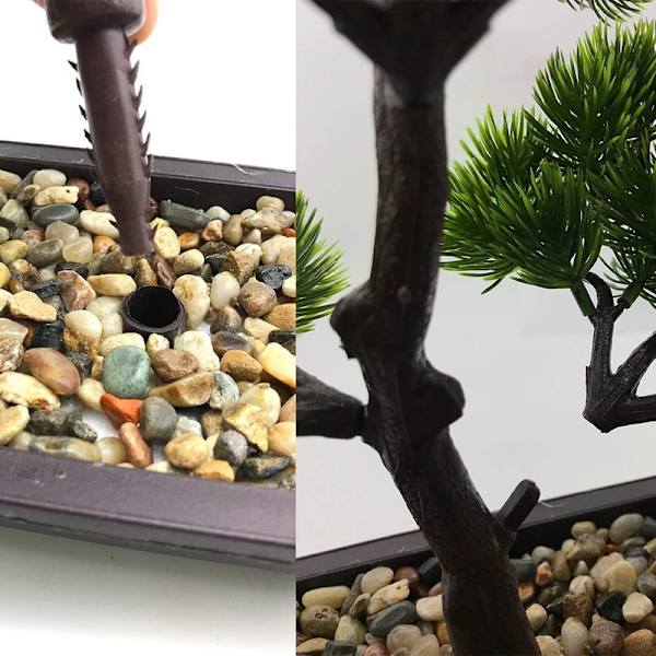 konstgjord bonsai träd konstgjord växt dekoration krukväxt konstgjorda krukväxter japanska