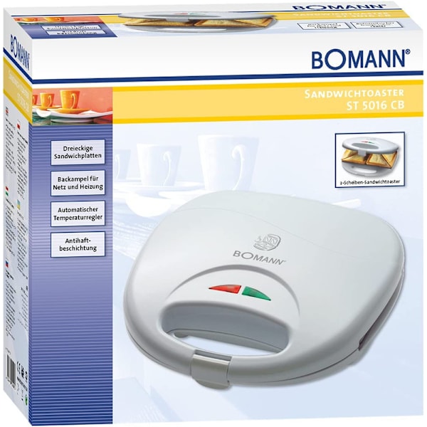 Sandwichgrill, 3-kantiga smörgåspaneler, automatisk