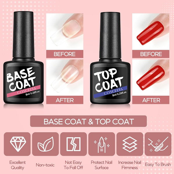 Gel Byggset Nagel UV UV Gel UV Gel Gel och Hartser för Falska Naglar,