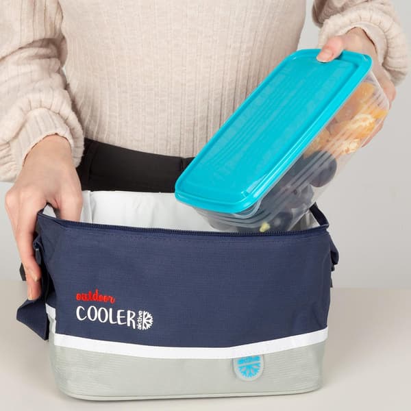 Max Home Pack with 17 Plastic Containers, Capacities from 0.2L to 2.5L, BPA Free Plastic,
