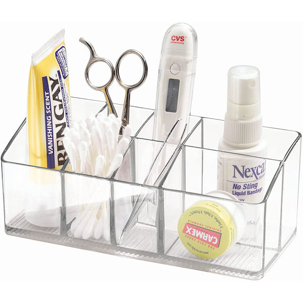 7-tums Med Plus Linus Organizer, Transparent