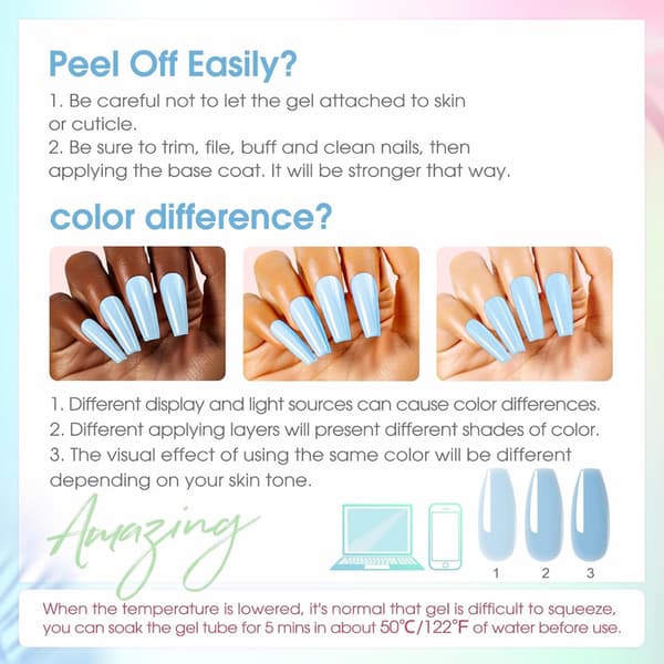 Polynail Gel Kit Storlek