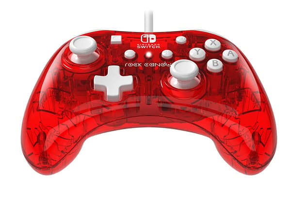 Kabelansluten handkontroll Rock Candy Mini för Nintendo Switch