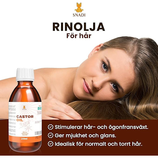 Ricinolja, 250 ml