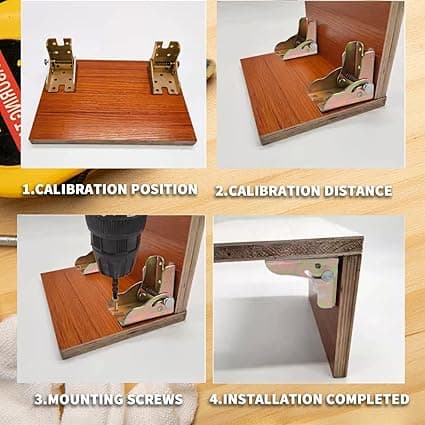4 x Table Legs, Folding Hinge with Locking, Table Legs, Folding Hinges, Locking, Table Legs, Support Holder,