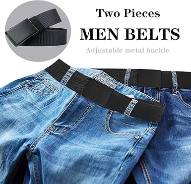 2 delar bälten för män,