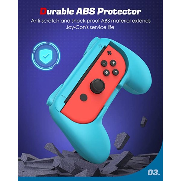 eller Nintendo Switch Joy-Con, Grip för Nintendo Switch Controller