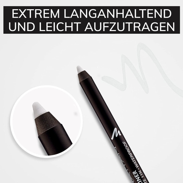X-Act Eyeliner Pen - Vit Eyeliner Pen för perfekt ögonslag -