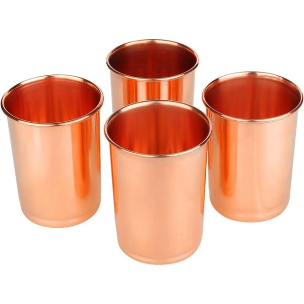 Drickskärl koppar Glas Pure Copper Posture Ayurvedic Healing Set om 4 a150  | Fyndiq