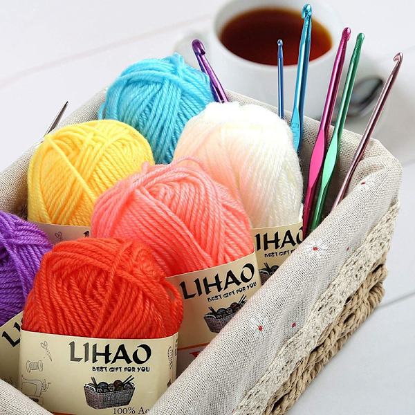Acrylic sale knitting yarn