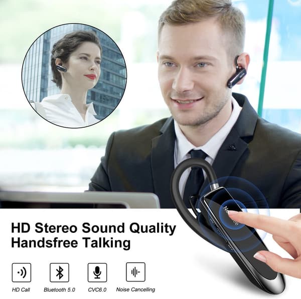 Bluetooth Headset Mobiltelefon Trådlös In-Ear