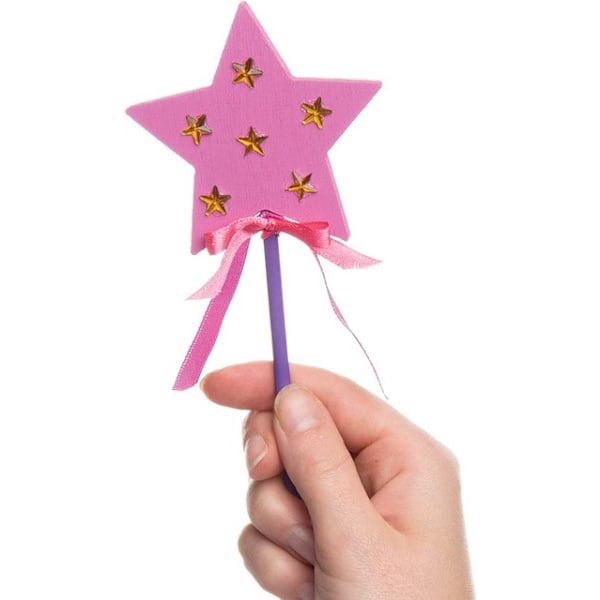 Star Toy Rod Making Kit (Pack of 6) Rods for Kids to Create and Decorate