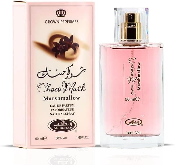 Set med 3 parfymer - Eau de Parfum Choco Musk, Marshmallow & Pistachio - 3 x 50 ml