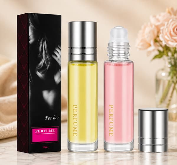 2 * 10 ml Rol Roll-on feromon parfymolja, koncentrerad doftkroppsolja, infunderad eterisk olja